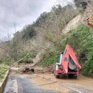 Maltempo in Calabria, frane e strade allagate. Nel Vibonese crolla atrio in una scuola