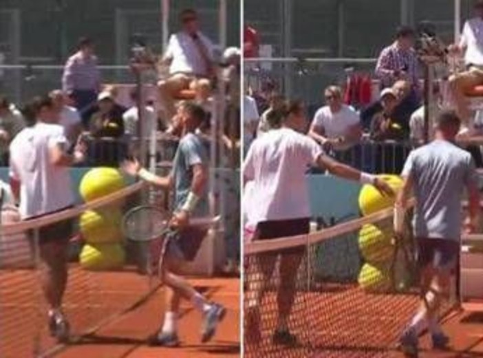 Bellucci contro Dzumhur a Madrid: un anno dopo il 'caso' della (mancata) stretta di mano