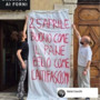 Ascoli Piceno, fornaia antifascista: &quot;Striscioni contro di me, ma non ho paura&quot;