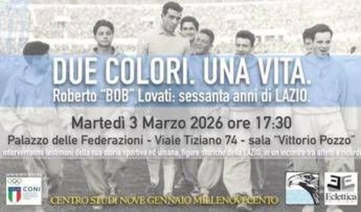 "Sessant'anni di Lazio", un libro per 'Bob' Lovati
