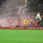 Saluti romani in curva Sud durante Roma-Atalanta all'Olimpico: 14 identificati Saluti romani in curva Sud durante Roma-Atalanta all'Olimpico: 14 identificati