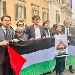 Schlein, Conte e leader Avs: "Meloni dica no al Board of peace"