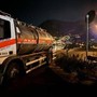 Vasto incendio a Positano provoca frana su strada 'Amalfitana', al lavoro vigili del fuoco Vasto incendio a Positano provoca frana su strada 'Amalfitana', al lavoro vigili del fuoco