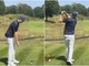 Sinner prepara Wimbledon giocando (male) a golf Sinner prepara Wimbledon giocando (male) a golf