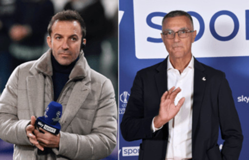Del Piero-Bergomi, scontro in tv sull'Inter: "Rispetta il mio pensiero e non urlare"