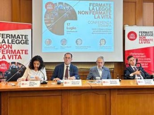 Fine vita, Pro Vita Famiglia: "Su suicidio assistito centrodestra tradisce gli elettori, non esiste vuoto normativo" Fine vita, Pro Vita Famiglia: "Su suicidio assistito centrodestra tradisce gli elettori, non esiste vuoto normativo"