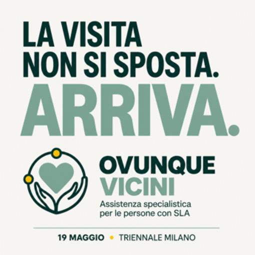 Aisla: con ‘Ovunque vicini’ visita specialistica a casa per persona con Sla Aisla: con ‘Ovunque vicini’ visita specialistica a casa per persona con Sla