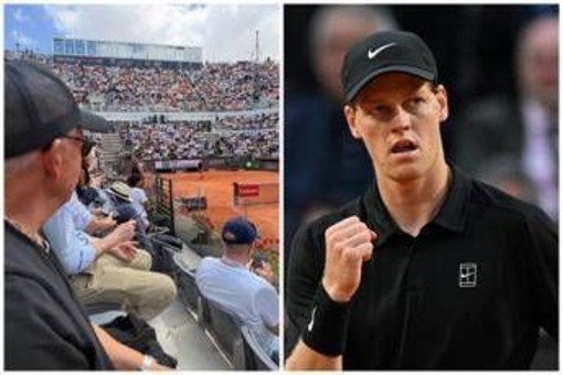 Sinner, agli Internazionali c'è Baggio e non solo: tutti i vip in tribuna per Jannik