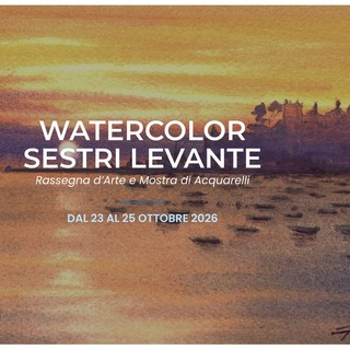 Al via domani a Sestri Levante "Watercolor": tre giorni di acquerello tra le due Baie Al via domani a Sestri Levante "Watercolor": tre giorni di acquerello tra le due Baie