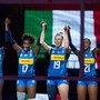 Missione compiuta, azzurre del volley approdano in finale agli Europei Missione compiuta, azzurre del volley approdano in finale agli Europei