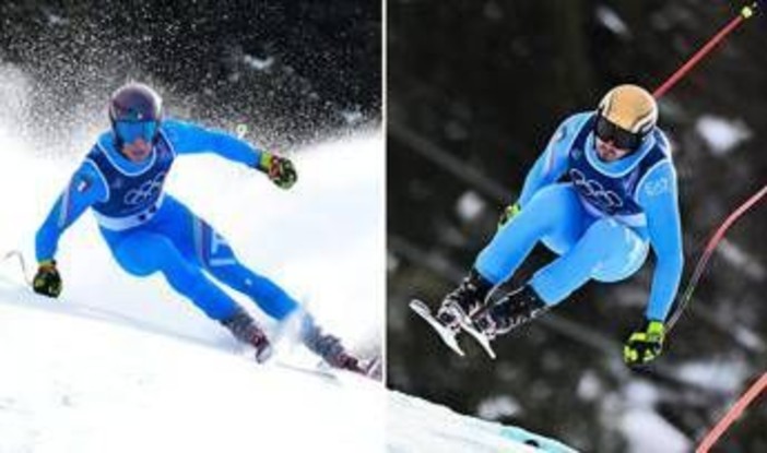 Franzoni e Paris argento e bronzo, due medaglie per Italia in discesa libera