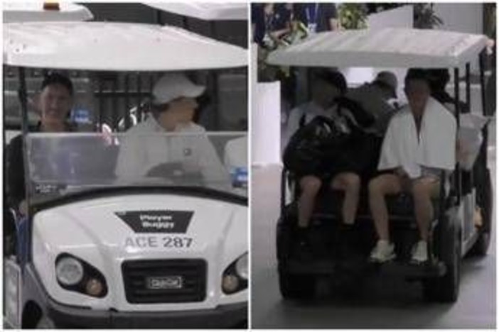 Australian Open, ecco Sinner versione... autista Australian Open, ecco Sinner versione... autista