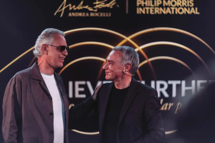 Philip Morris International e Bocelli lanciano il progetto “Believe. Further” Philip Morris International e Bocelli lanciano il progetto “Believe. Further”