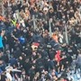 Roma-Slovan Bratislava, scontri tra polizia e tifosi nel settore ospiti