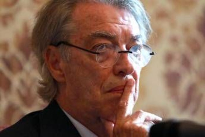 Moratti: "Bastoni ha commesso simulazione 'entusiasta'. La Juve fa la vittima" Moratti: "Bastoni ha commesso simulazione 'entusiasta'. La Juve fa la vittima"