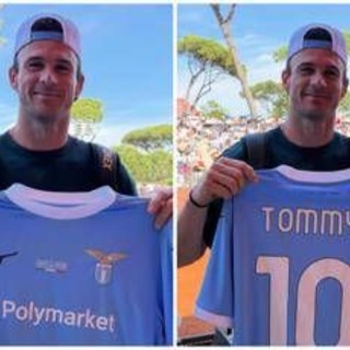 Lazio, maglia speciale per Paul: il regalo agli Internazionali