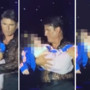 Sal Da Vinci nella bufera, abbraccia e bacia una bambina disabile durante il concerto: è polemica
