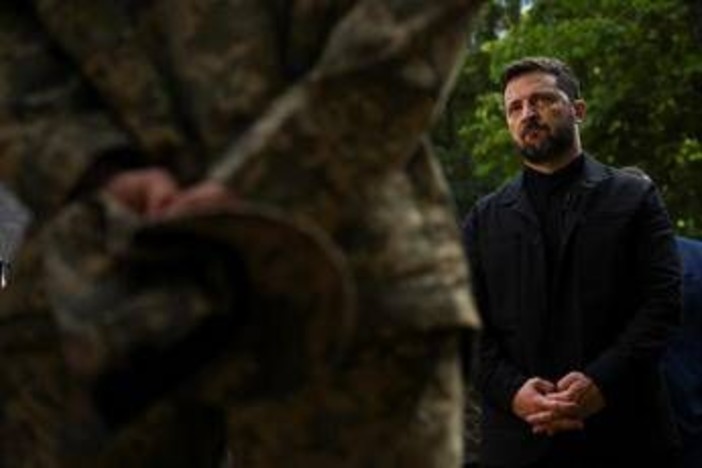 Ucraina, Zelensky: "Neutralizzare droni Shahed chiave per far ripartire diplomazia" Ucraina, Zelensky: "Neutralizzare droni Shahed chiave per far ripartire diplomazia"