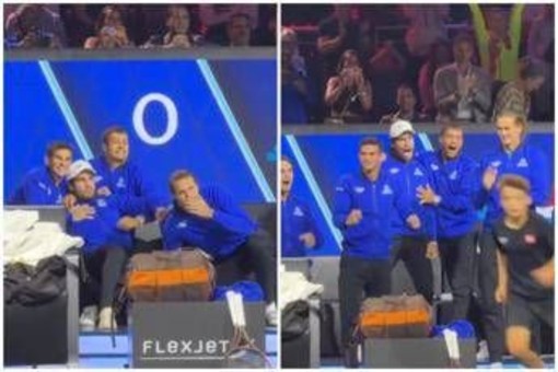 Alcaraz scatenato in Laver Cup, la reazione show dopo il match point Alcaraz scatenato in Laver Cup, la reazione show dopo il match point