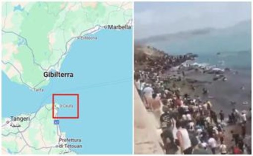 Invasione migranti dal Marocco, fonti Palazzo Chigi: "Governo valuta sospensione Schengen con la Spagna"