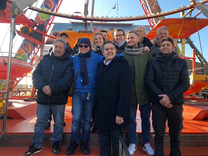 Toti alla giornata dl Winter Park dedicata ai disabili: "Felicità diritto di tutti"