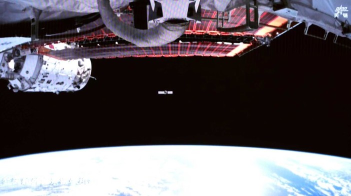 Cina, la navetta di rifornimento Tianzhou-9 si sgancia dalla stazione spaziale
