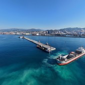 Il Consorzio Webuild: "La costruzione della diga di Genova avanza secondo i programmi"