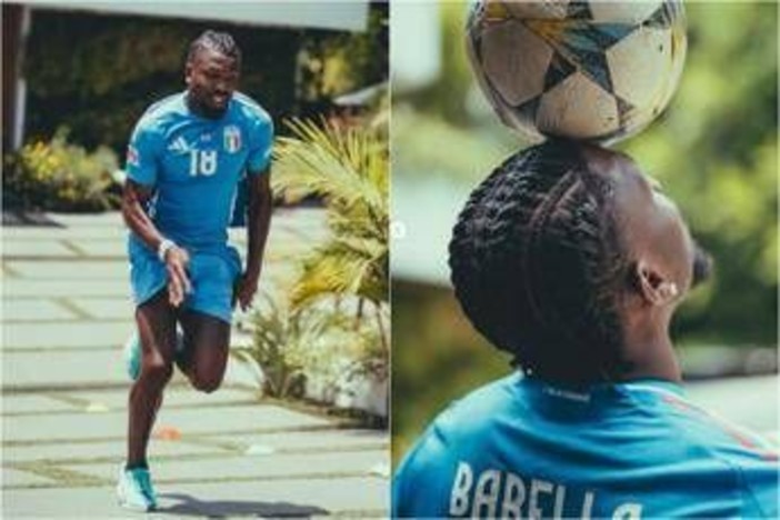 Inter, Thuram torna ad allenarsi con la maglia... dell'Italia