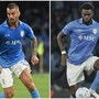 Napoli, infortuni per Spinazzola e Badiashile: emergenza in difesa