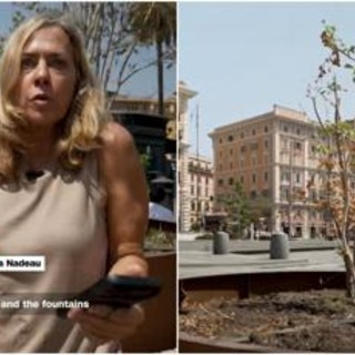 Cnn: "Roma ha speso milioni per riqualificare piazza Risorgimento, ora alberi secchi e fontane non ci sono"