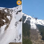 Gran Sasso, valanga ai valloni di Campo Imperatore: verifiche in corso