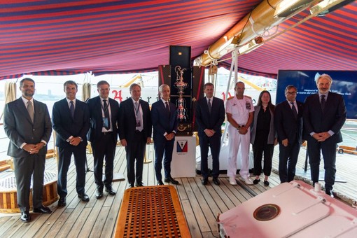 Vespucci e America’s Cup si incontrano a New York, presenti Abodi e Mezzaroma Vespucci e America’s Cup si incontrano a New York, presenti Abodi e Mezzaroma