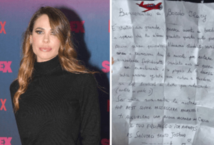 Ilary Blasi, la vacanza in Grecia e la sorpresa inaspettata... sull'aereo