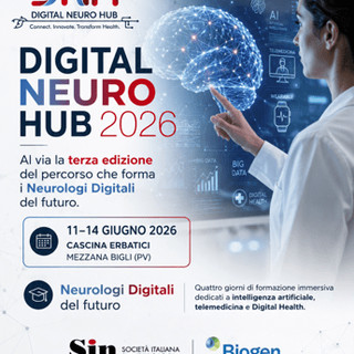 Sanità: Pavia, al via il terzo Digital Neuro Hub di Sin per formare i 'neurologi digitali' di domani Sanità: Pavia, al via il terzo Digital Neuro Hub di Sin per formare i 'neurologi digitali' di domani