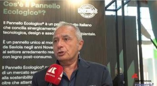 Sostenibilità, Saviola: "Nostro pannello ecologico al 100% da legno riciclato"