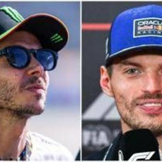 Rossi e Verstappen, sfida da sogno a Portimao: 13 titoli mondiali e un debutto che fa rumore Rossi e Verstappen, sfida da sogno a Portimao: 13 titoli mondiali e un debutto che fa rumore