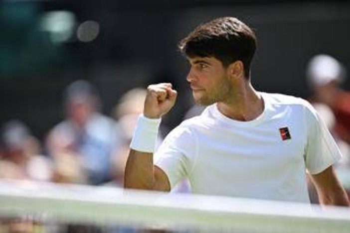 Wimbledon, Alcaraz in finale: Fritz battuto in 4 set Wimbledon, Alcaraz in finale: Fritz battuto in 4 set