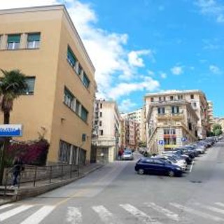 Via Marina di Robilant nel quartiere di San Fruttuoso a Genova