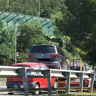 Contromano in autostrada: frontale tra Celle e Varazze (FOTO)